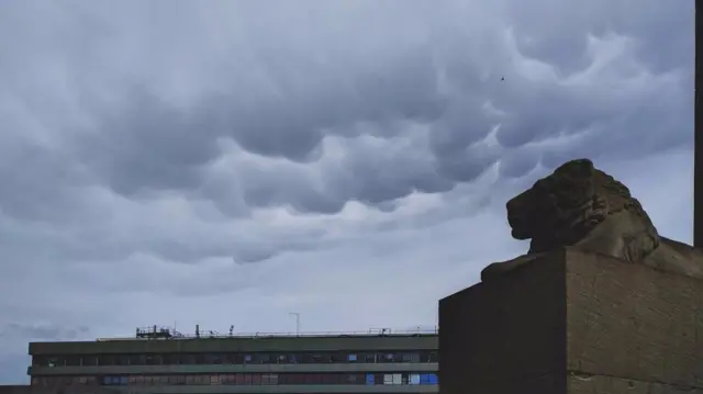 Clouds in Shrewsbury