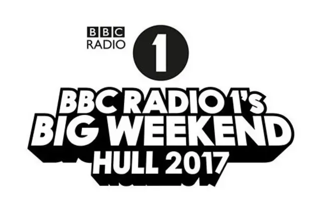 Logo for BBC Radio 1's Big Weekend Hull 2017