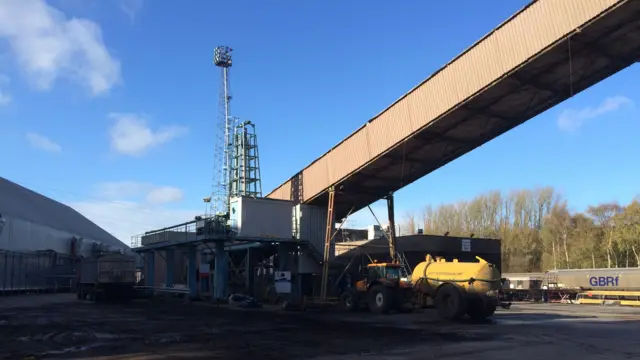 Conveyor at Ironbridge power station