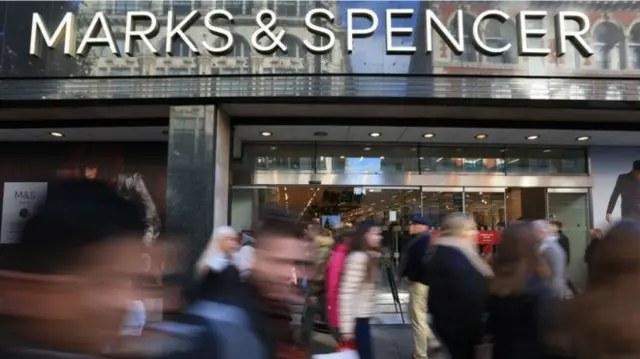 Marks and Spencer store