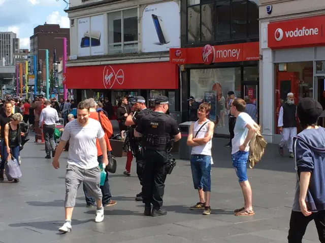 armed police Leicester