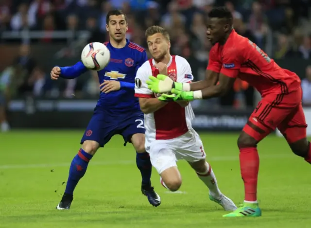 Ajax 0-0 Manchester United