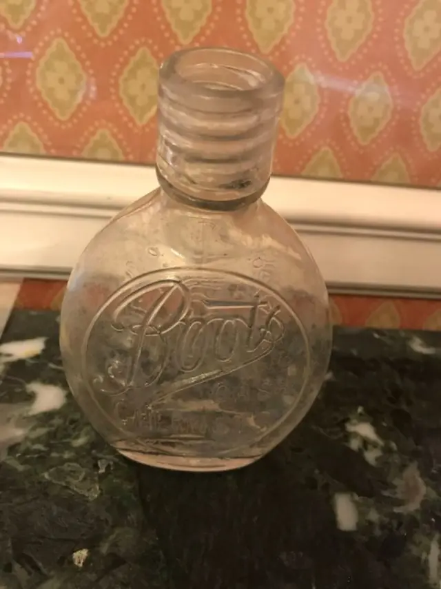 glass bottle