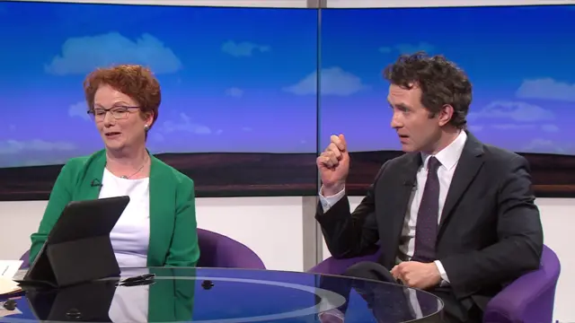 Hazel Blears and Douglas Murray