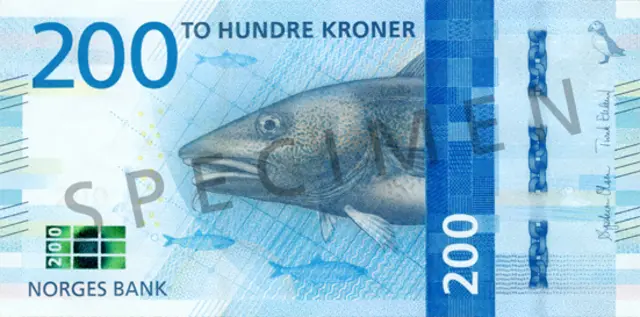 200 krone note