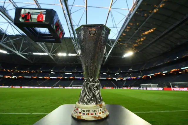 Europa League trophy