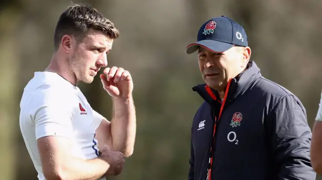 George Ford and Eddie Jones