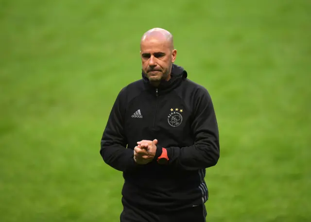 Ajax coach Peter Bosz