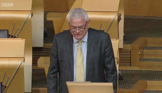 Lib Dem MSP Mike Rumbles