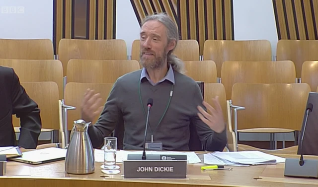 Child Poverty Action Group in Scotland (CPAG) director John Dickie