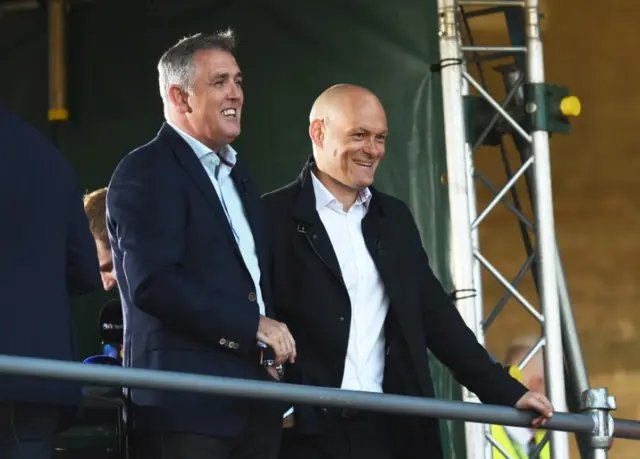 Owen Coyle and Alex Neil