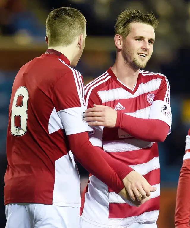 David Templeton celebrates with Hamilton