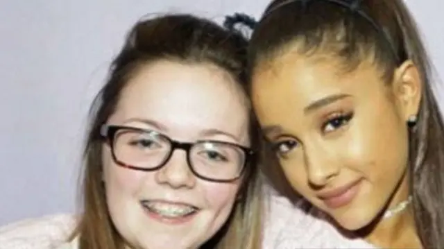 Georgina Callander and Ariana Grande