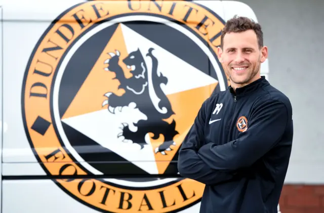 Dundee United midfielder Tony Andreu