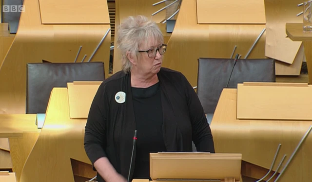 SNP MSP Christine Grahame