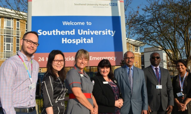 Southend Hospital team