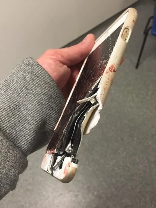 damaged phone