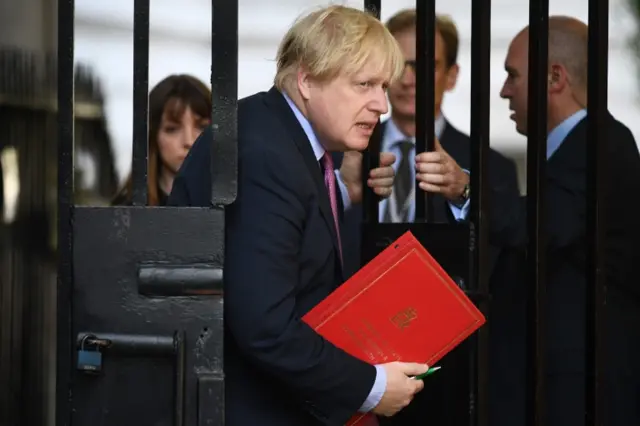 Foreign Secretary Boris Johnson