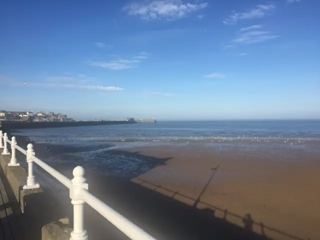 Bridlington beach