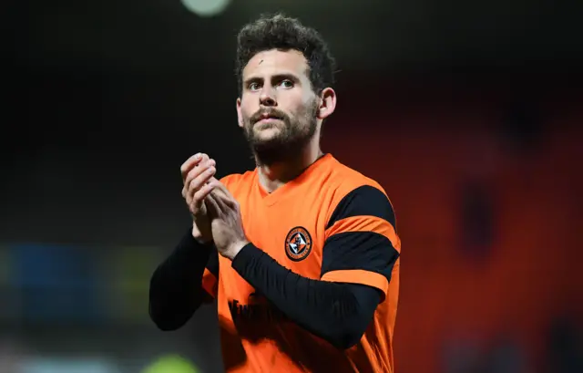 Dundee United midfielder Tony Andreu