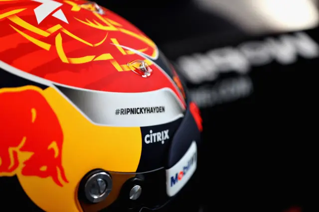 Verstappen tribute