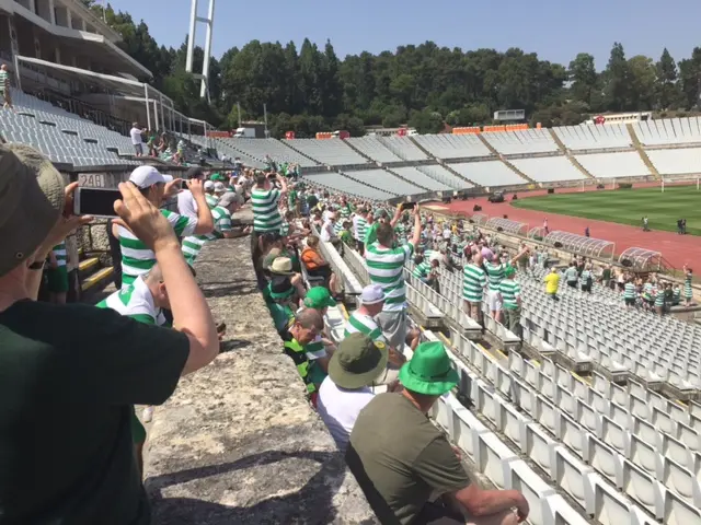 Celtic fans are in Lisbon to remember the famous game in 1967