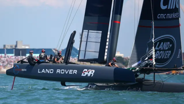 The Ben Ainslie Racing team