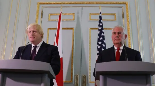 Johnson and Tillerson