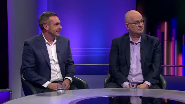 Paul Mason and Iain Dale