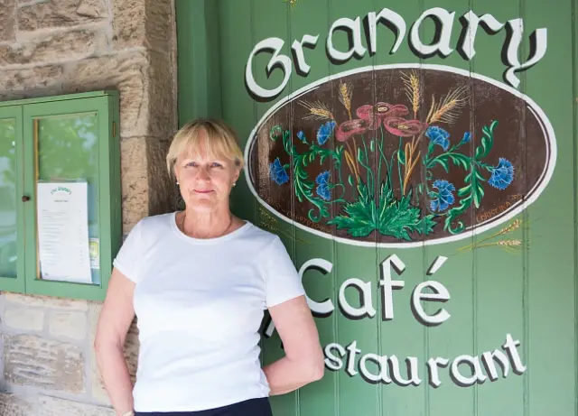 Jeanette Barker, proprietor of the Granary cafe