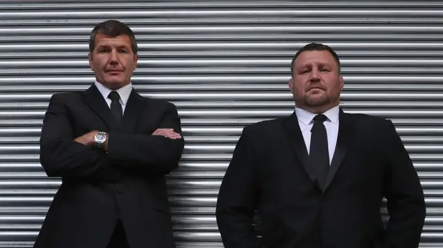 Rob Baxter and Dai Young