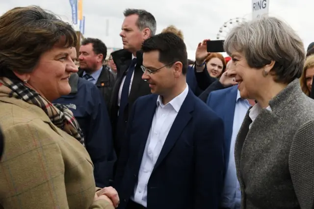 Arlene Foster and Theresa May