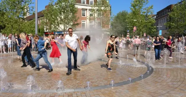 Dancing in the Fountains