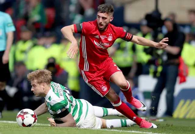 Stuart Armstrong and Graeme Shinnie