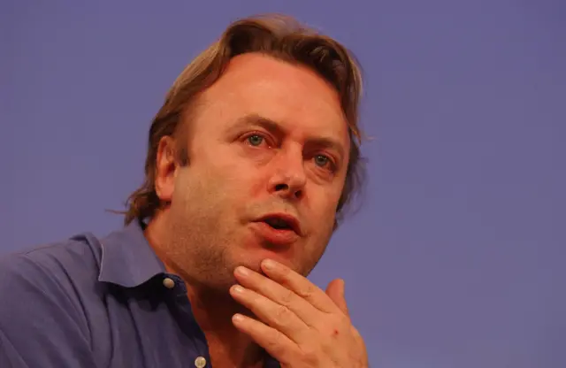 Christopher Hitchens at the Hay Festival, 2002