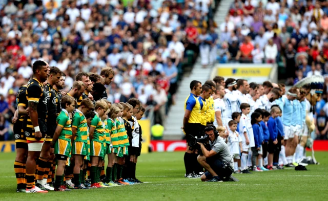 Minute's silence Twickenham