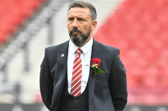 Aberdeen manager Derek McInnes