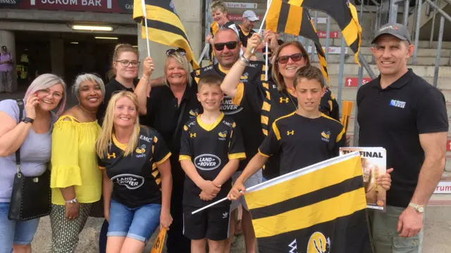 Wasps fans