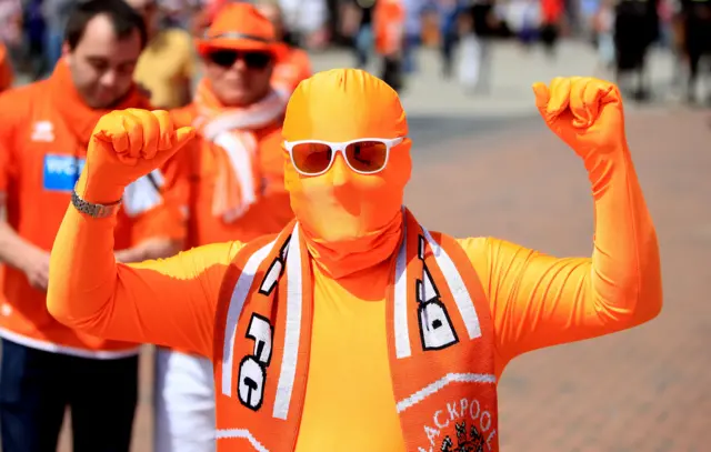 Blackpool fan