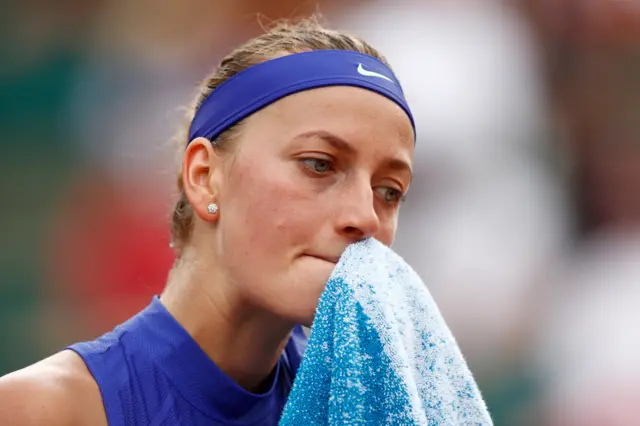 Kvitova 6-3 4-2 Boserup