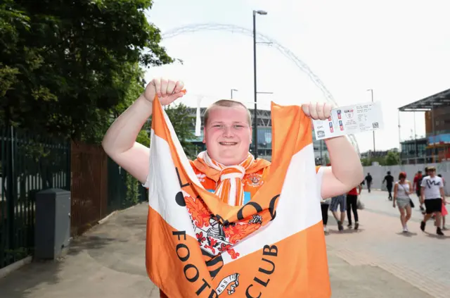 Blackpool fan