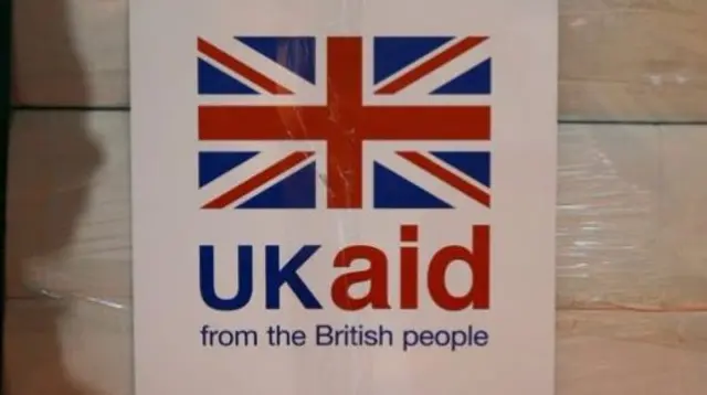 UK foreign aid graphic