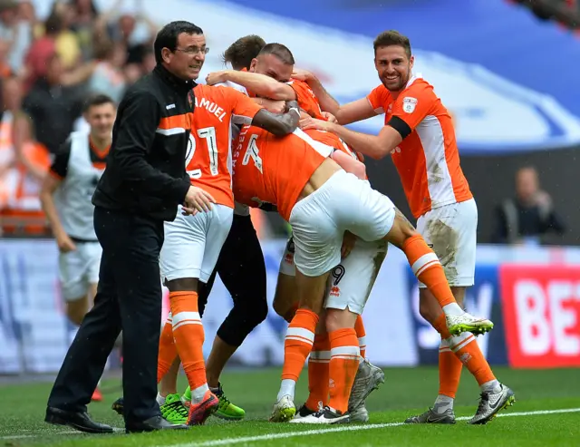 Blackpool celebrate