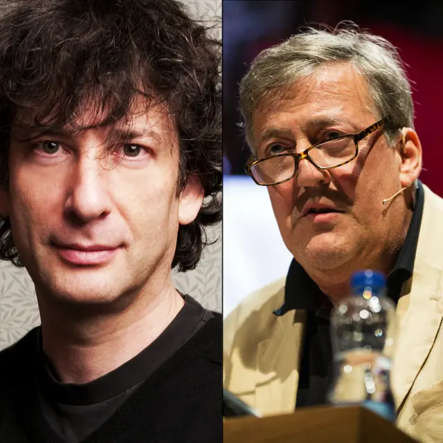 Neil Gaiman and Stephen Fry
