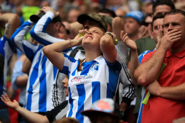 Huddersfield fans