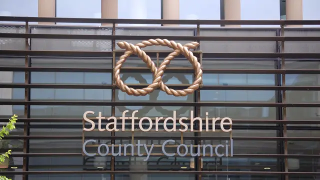 Front of Staffordshire County Council headquarters