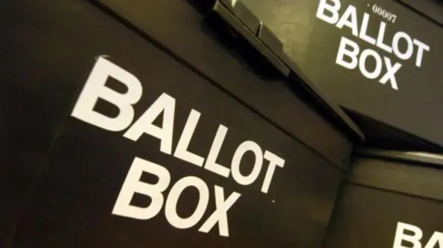 Ballot boxes