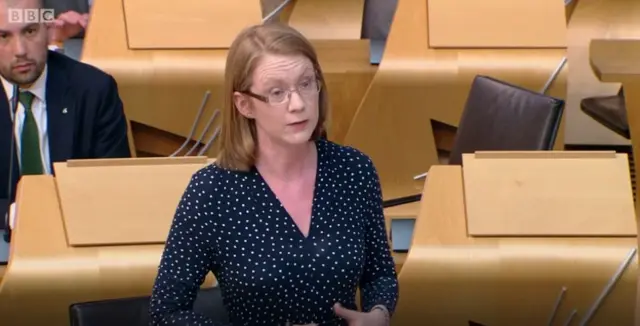 Further Education Minister Shirley-Anne Somerville