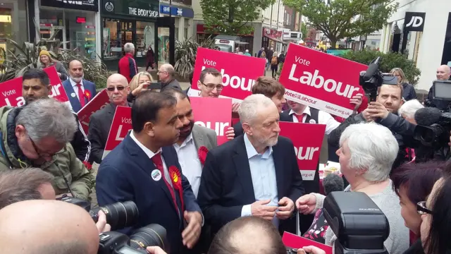 Jeremy Corbyn in Bedford