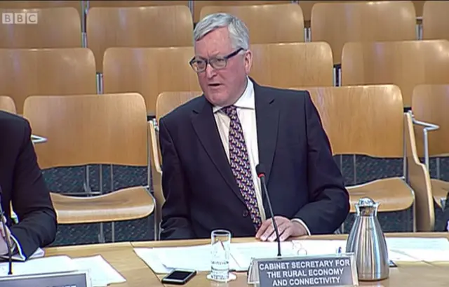 Rural Economy and Connectivity Secretary Fergus Ewing